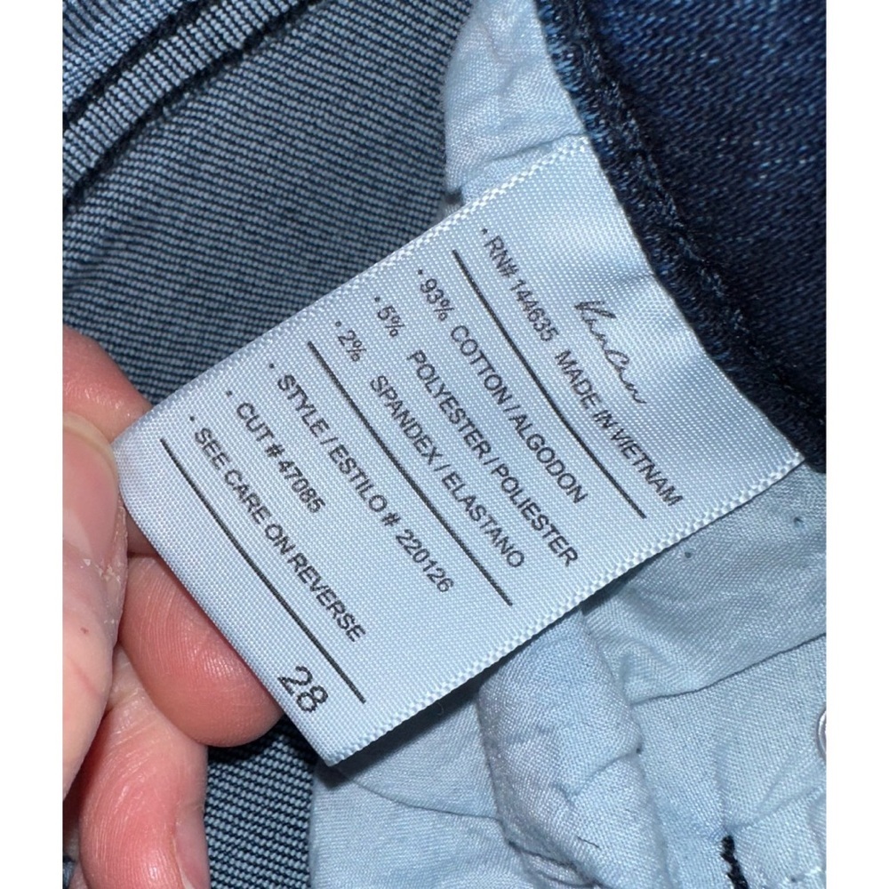 KanCan Curvy High Rise Dark Skinny Jean - Picture 6 of 7